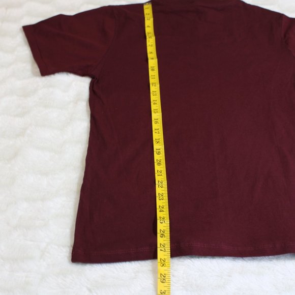 Def Leppard women size M Tshirt 92 tour Red t-shir - Picture 5 of 5